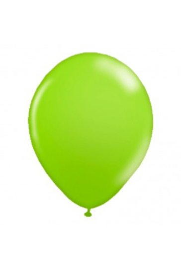 Imagem de BALÃO REDONDO DE LÁTEX VERDE LIMÃO 9" (APROX.22CM)- 50 UNIDADES