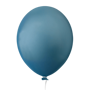 Imagem de BALÃO REDONDO DE LÁTEX AZUL ÁRTICO 9" (APROX.23CM) - 30 UNIDADES