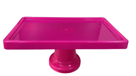 Imagem de BOLEIRA RETANGULAR PINK 30X18 - 01 UNIDADE