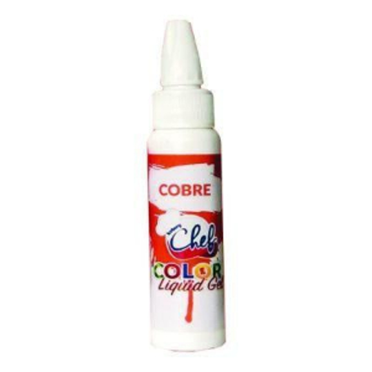 Imagem de COLOR LIQUIDO GEL COBRE 25G - 01 UNIDADE