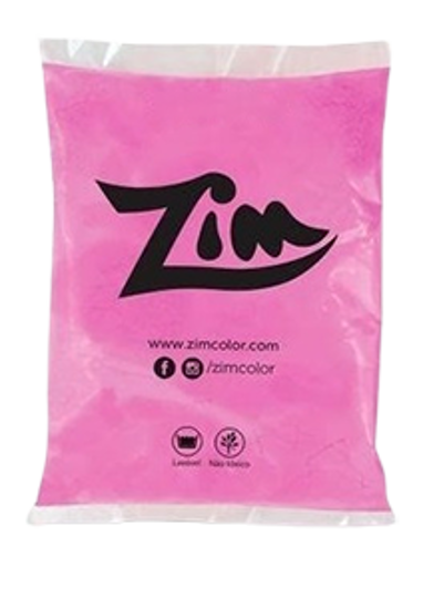 Imagem de PÓ COLORIDO ROSA ZIM 50G - 01 UNIDADE