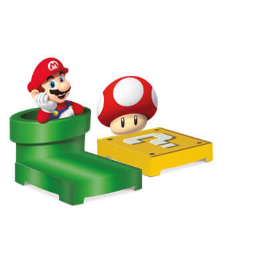 Imagem de KIT SUPORTE P/DOCES  SUPER MARIO