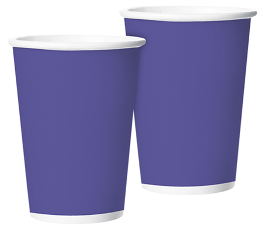 Imagem de COPO DE PAPEL VIOLETA 180ML - 8 UNIDADES