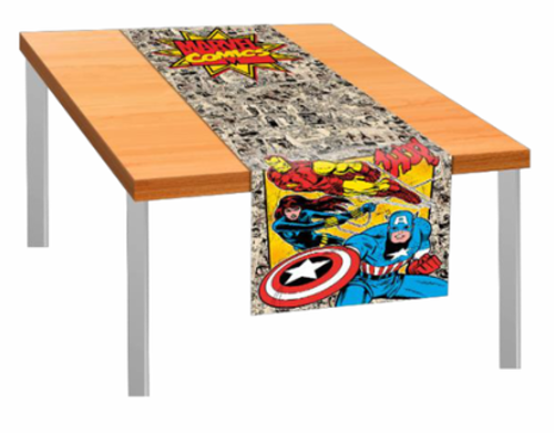 Big FestasBig FestasPAINEL DECORATIVO 4 LÂMINAS CAPITÃ MARVEL - 01