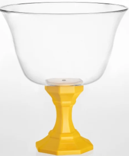 Imagem de TAÇA LINHA DIAMANTE AMARELO 1250 ML - 01 UNIDADE