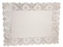 Imagem de PAPEL RENDADO DOILIES 20X30CM C/20 UNIDADES BRANCO - 01 UNIDADE