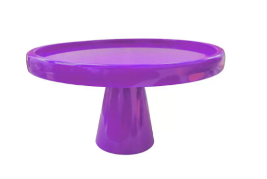 Imagem de BOLEIRA REDONDA LINHA TOPÁZIO 25CM ROXO - 01 UNIDADE