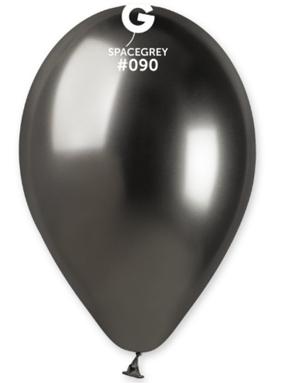 Imagem de BALÃO GEMAR 5" SHINY SPACE GREY C/50 UNIDADES - 01 UNIDADE