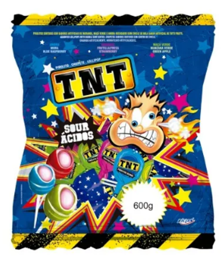 Imagem de PIRULITO TNT SABORES SORTIDOS 600G - 01 UNIDADE