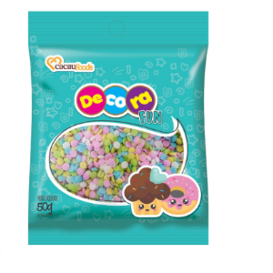 Imagem de CONFEITOS DECORA FUN LOVE 50G - 01 UNIDADE