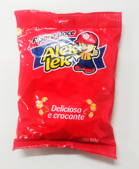 Imagem de PIPOCA DOCE ALEK LEK 50g - 01 UNIDADE