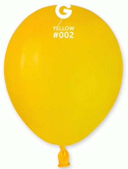 Imagem de BALÃO GEMAR YELLOW TAMANHO 12" C/50 UN - 01 UNIDADE