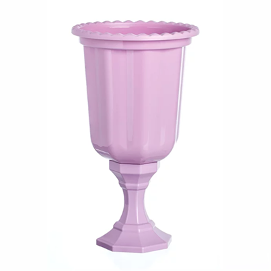 Imagem de VASO DIAMANTE LILÁS CANDY 23X13 850 ML - 01 UNIDADE