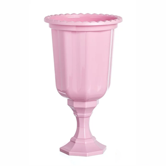 Imagem de VASO DIAMANTE ROSA CANDY 23X13 850 ML - 01 UNIDADE