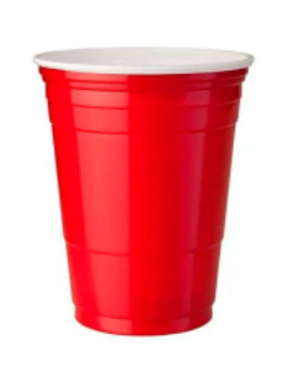 Imagem de COPO BIODEGRADÁVEL AMERICANO 400ML VERMELHO COM 25 UNIDADES - 01 UNIDADE