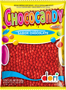 Imagem de PASTILHA CONFEITADA SABOR CHOCOLATE CHOCOCANDY VERMELHO 350G - 01 UNIDADE