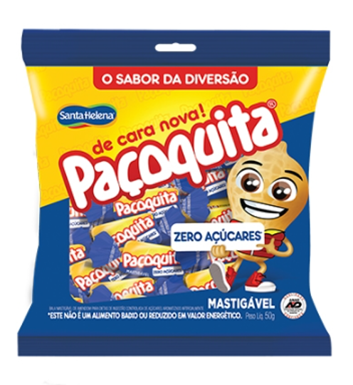 Imagem de BALA PAÇOQUITA DIET 50G - 01 UNIDADE