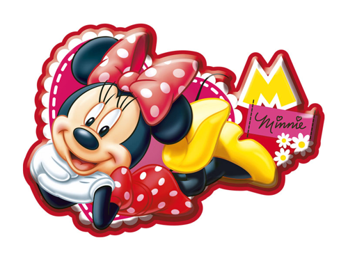 Adesivo Decorativo Redondo Minnie Vermelha - 03 Cartelas - Festas da 25