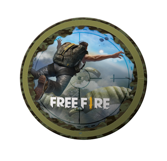 Sacola Plástica free fire - Clube das Festas