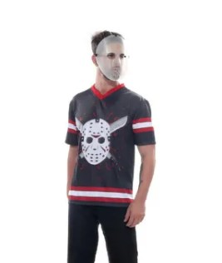 Fantasia Blusa Jason Masculina Adulto Halloween - Loja de Balões, Artigos  para Festas e Fantasias